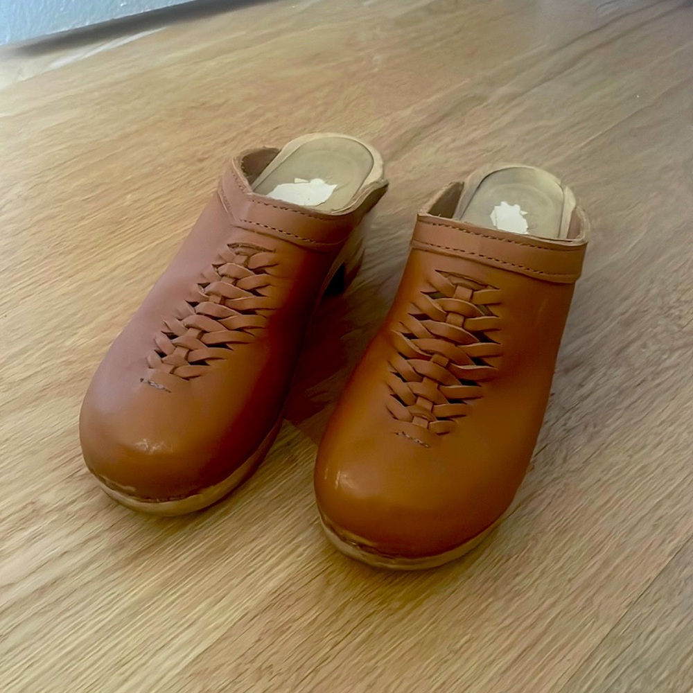 Worn no. 6 clogs, best offer!